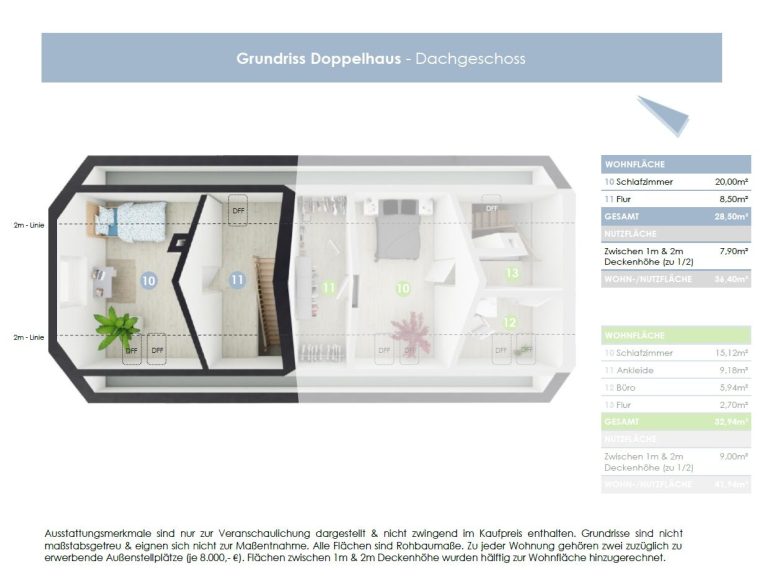 Grundriss DG Grundriss DG