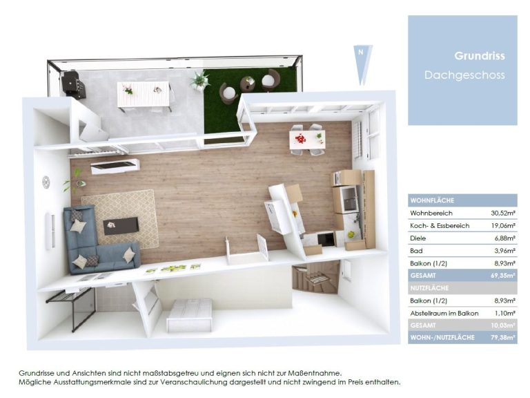 Grundriss - DG Grundriss - DG