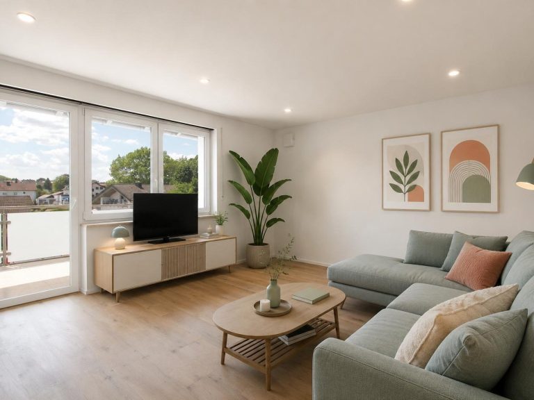 Wohnzimmer Möbliert über KI Wohnzimmer Möbliert über KI